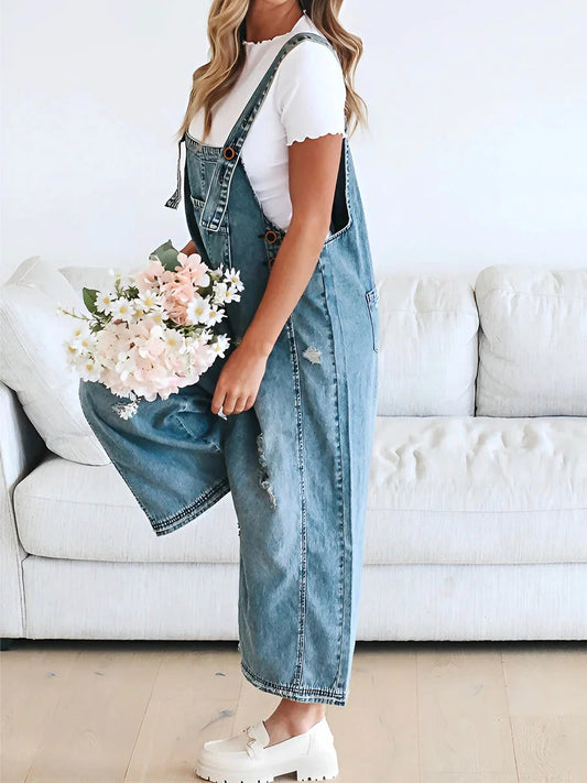 Mandy Denim Overalls